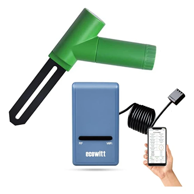 Ecowitt Misuratore di Umidit del Suolo GW1100 - Monitor Acqua Piante - Sensore