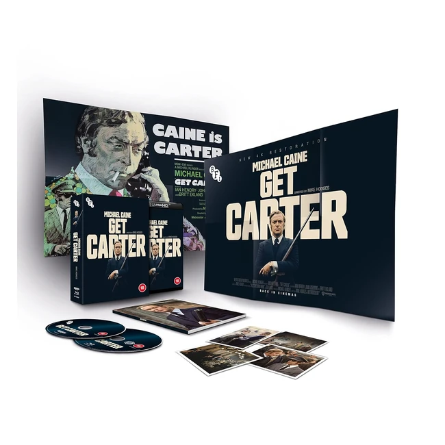 ¡Consigue Get Carter 4K UHD Blu-ray Extras! ¡Envío gratis!