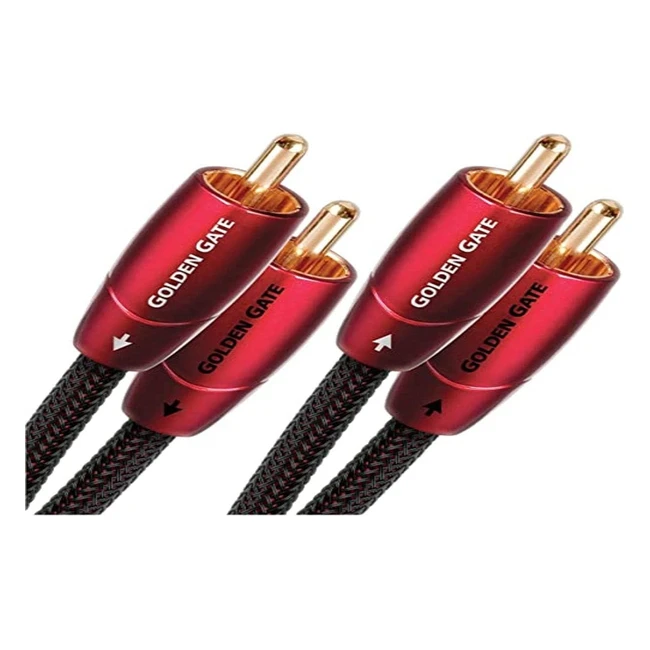 Cable de audio RCA AudioQuest Golden Gate 1m - Negro