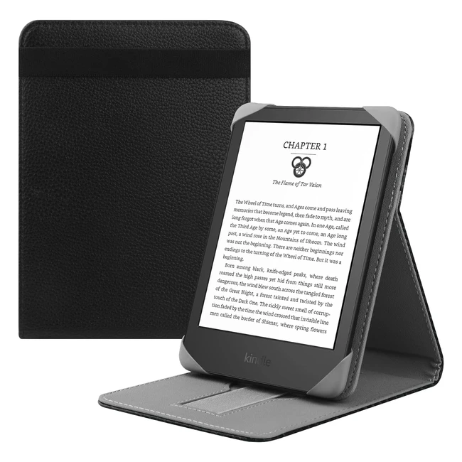 Funda Universal para eBook Reader 6 - Hoyixi - Soporte Incorporado - Negro