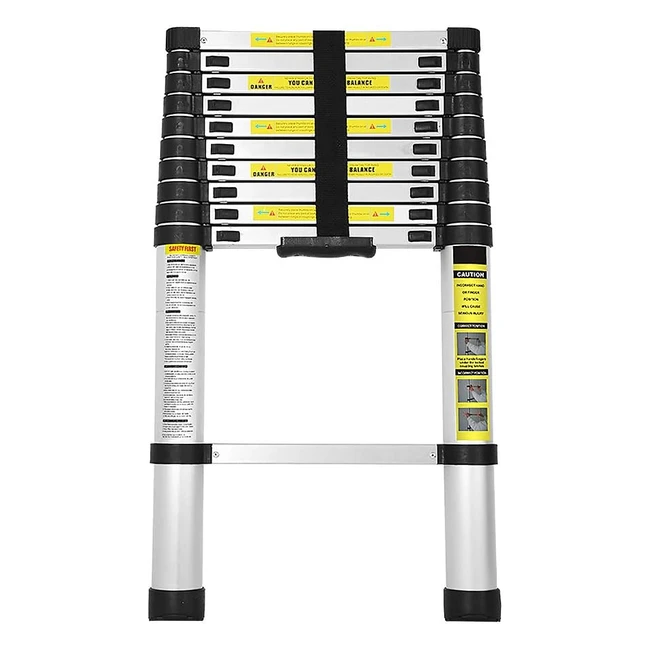 Scala Telescopica 32m in Alluminio - Pieghevole Portata 150kg