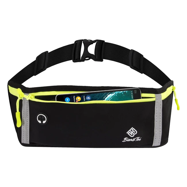 Ceinture de course smartphone banane étanche - Sacoche téléphone portable - Taille S à 5XL