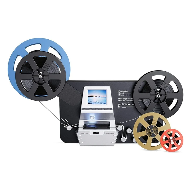 Super 8 Film Digitizer - Convert 8mm Reels to Digital MP4 Files