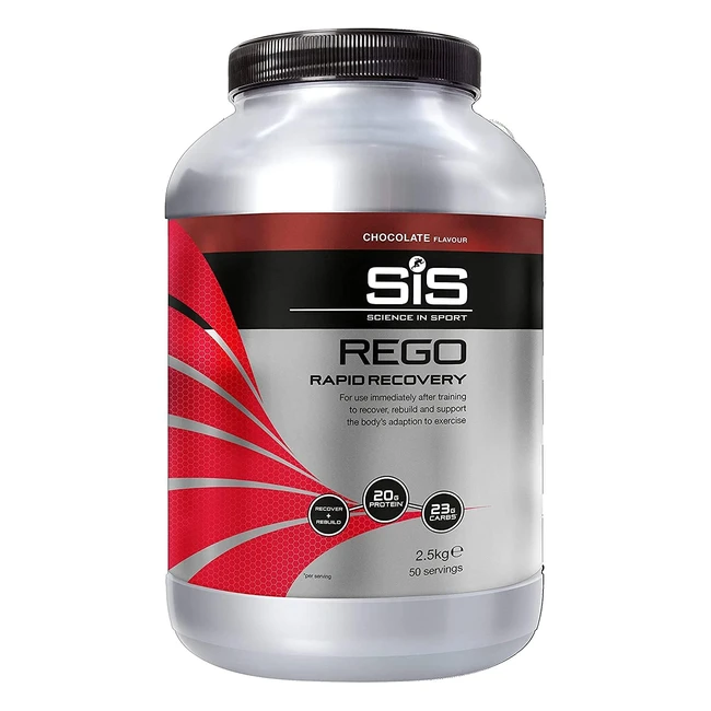 SIS Rego - Bebida para deportista recuperacin completa en polvo sin lactosa 