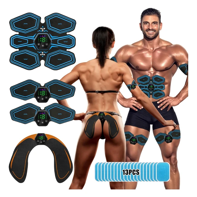 Tactical X ABS Stimulator 2023 - 6 Modes 19 Intensities - Achieve Your Fitness 