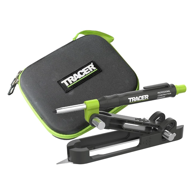 Tracer Herramienta Proscribe con Lápiz de Agujero Profundo Funda de Plomo y Funda de Transporte Herramienta Multifunción para Bricolaje Carpintería y Carpintería