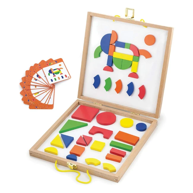 Viga Set Mattoncini e Piani Magnetici 59687 - Costruisci e Immagina