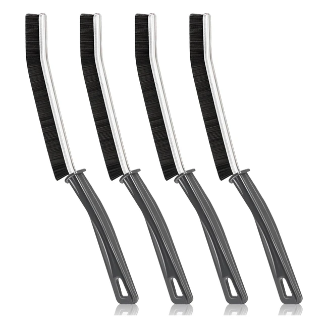 Canvint Crevice Cleaning Brush - Long Handle Narrow Gap Cleaning Tool - Small Sc