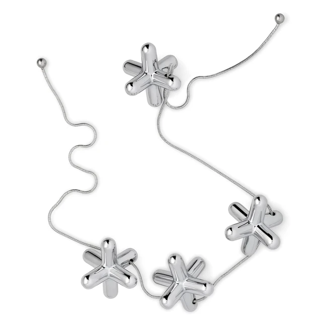 Salvamanteles Alessi GCH01 en zamak cromado pulido - Diseño elegante y funcional