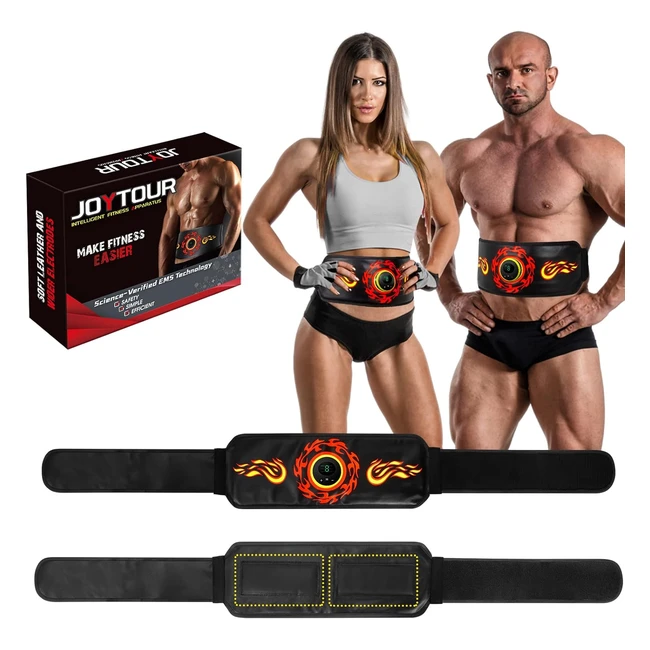 Electroestimulador Muscular Abdominales EMS - Seguro, Rápido y Efectivo