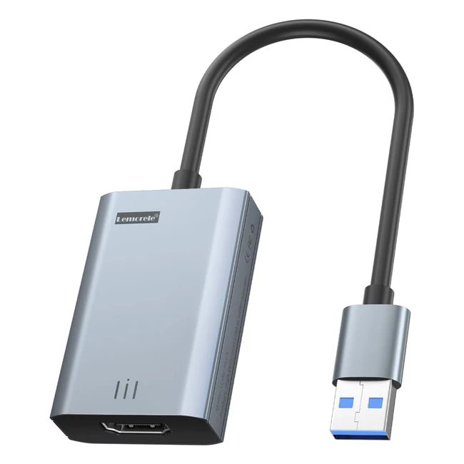 Adaptateur USB vers HDMI pour MacBook AirProMini - LEMORELE USB vers HDMI 1080