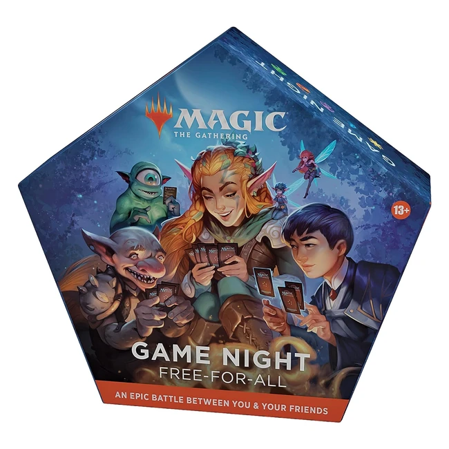 Magic the Gathering Game Night Free for All 2022 - Fantasy Card Game for 2-5 Players