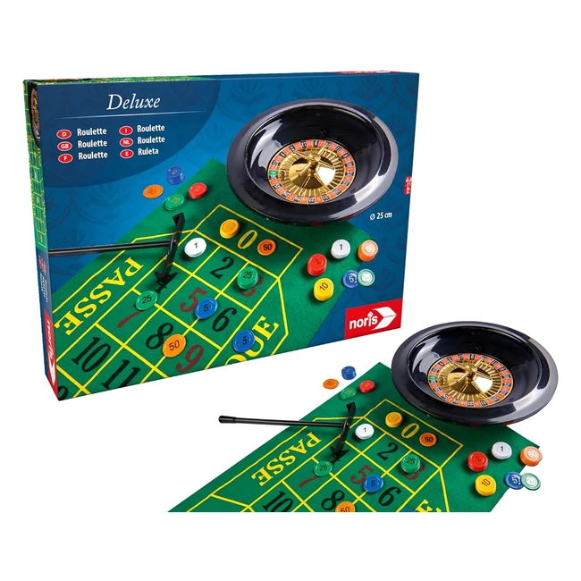 Set Roulette Deluxe Noris Spiele 606104613 - Gioco Classico