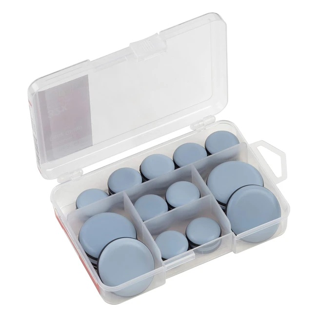werkzeyt easyglider 647050 - 32 piezas autoadhesivas para deslizar muebles pesados