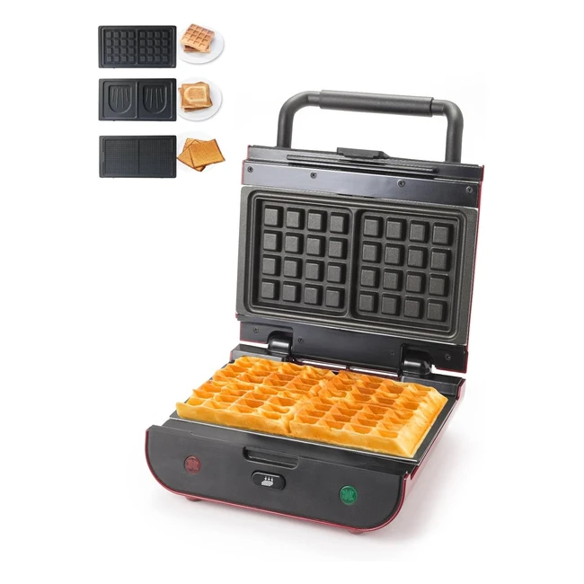 Macchina Croquemonsieur Senya SYCKWM003 800W Acciaio Inox