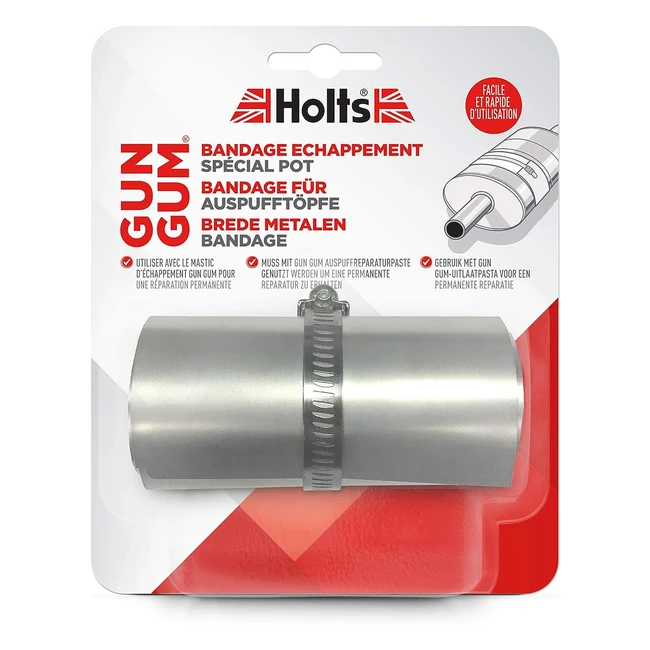 Cinta de Reparacin para Tubos de Escape Honeywell Holts 204416 - Reparacin
