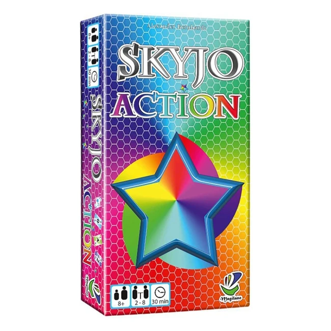 Magilano Skyjo Action Kartenspiel - Spielrunden mit wenig Punkten gewinnen