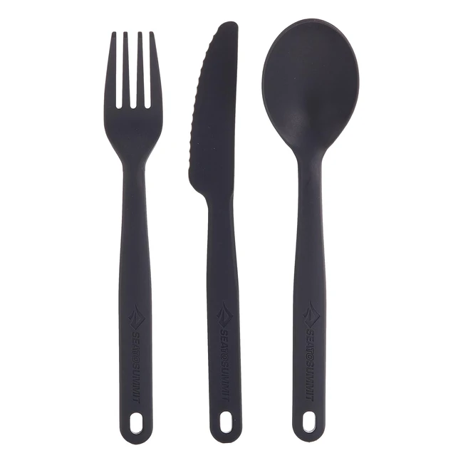 Set posate da campeggio Sea to Summit 3 pezzi, leggero e resistente