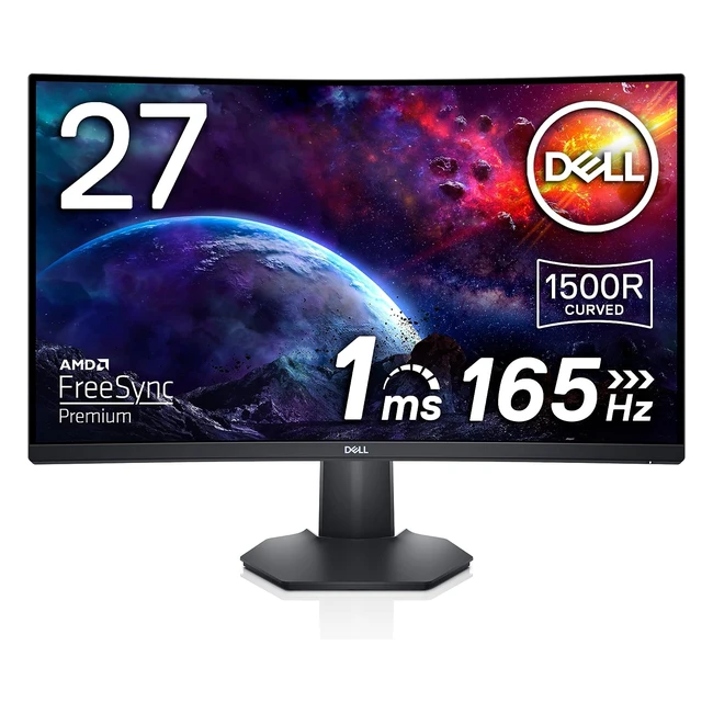 Dell S2722DGM 27 Zoll QHD 2560x1440 1500R Curved Gaming Monitor
