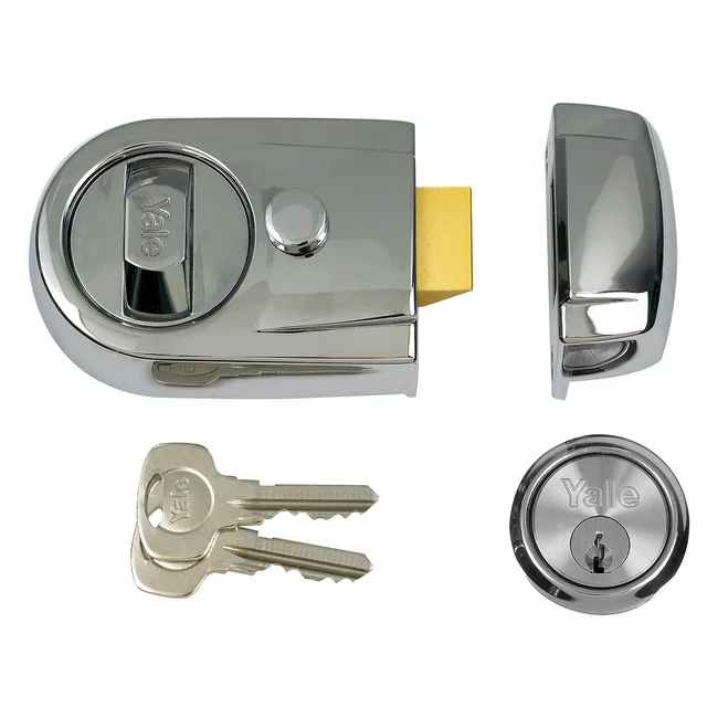 Serratura Yale Y3 Moderna Cromata 30mm - Antifurto