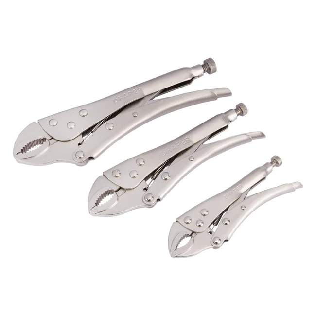 Juego de Alicates Pro Curvado Draper Redline 67825 BGS Technic - ¡Envío Gratis!