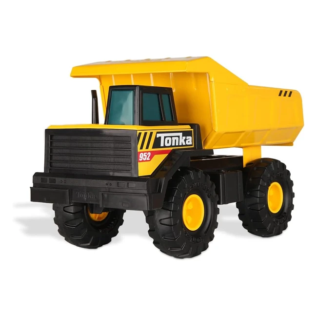 Tonka Steel Classics Mighty Dump Truck - Kids Construction Toys - Motor Skill Development - Ages 3+