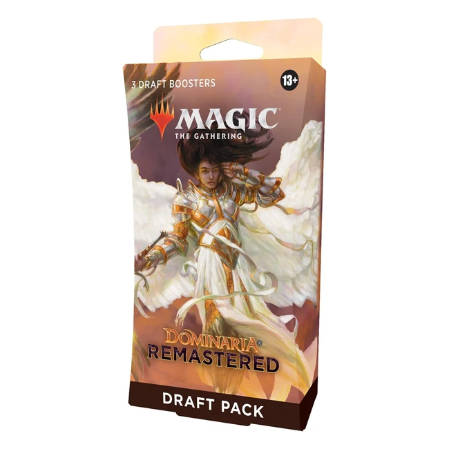 Magic The Gathering Dominaria Remastered Booster Draft Pack - 3 Booster 45 Kart