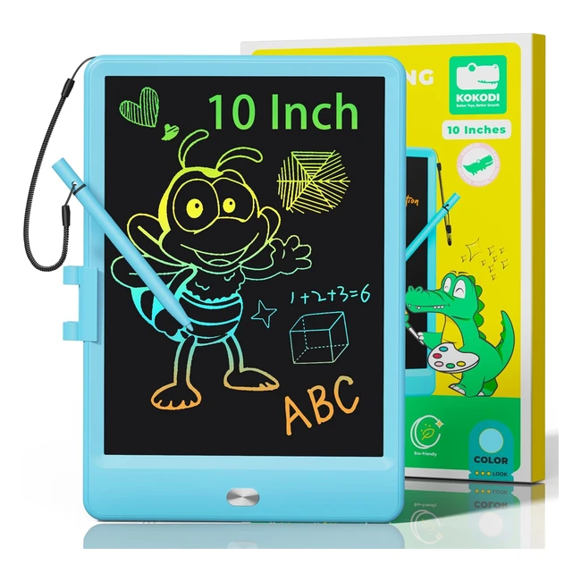Kokodi LCD Writing Tablet 85 Inch - Magnetic Drawing Board for Kids - Educational Reusable Toy