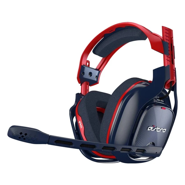 Astro Gaming A40 TRX - Cuffie Gaming Cablate Dolby Atmos - Jack Audio 3.5 mm - Microfono Intercambiabile - Xbox Series XS, Xbox One, PS5, PS4, PC, Mac, Nintendo Switch, Mobile - Rossoblu