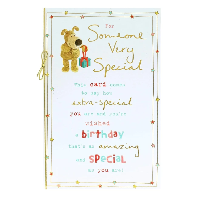 Tarjeta de Cumpleaños Boofle para Alguien Especial - Diseño Bonito