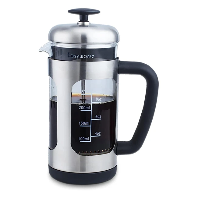 Caffettiera French Press Easyworkz in Acciaio Inox - 350ml