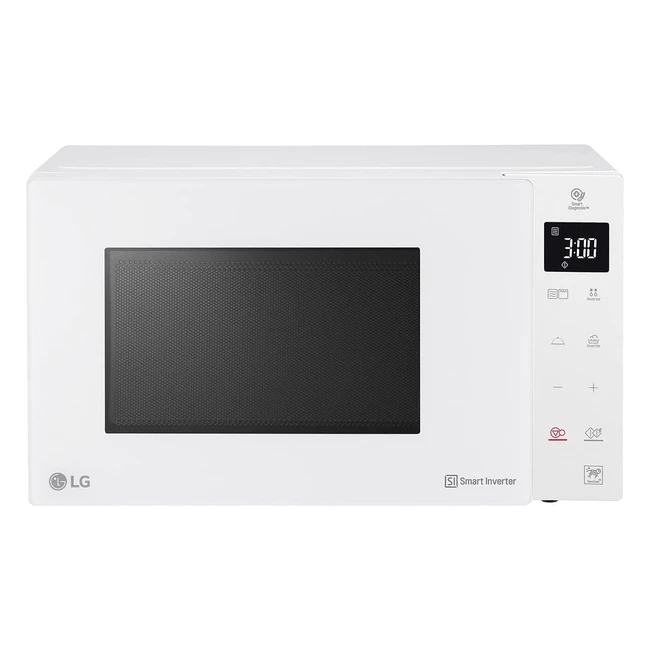 Micro-ondes combiné LG MH6336GIH 23L 1150W Blanc