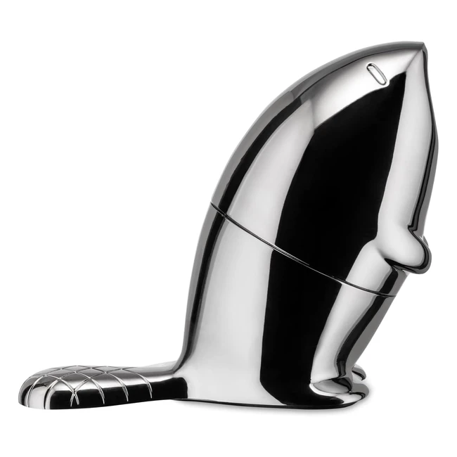 Alessi Kastor Anspitzer aus verchromtem Zamak - Silber - L 10cm B 5cm H 8cm