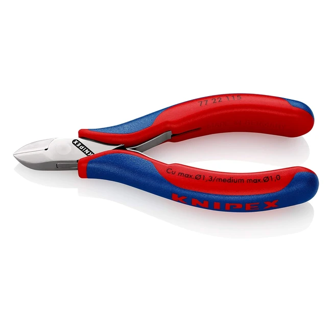 Knipex Electronics Diagonal Cutter 115mm - Fine Cutting Work Sturdy Box Joint 