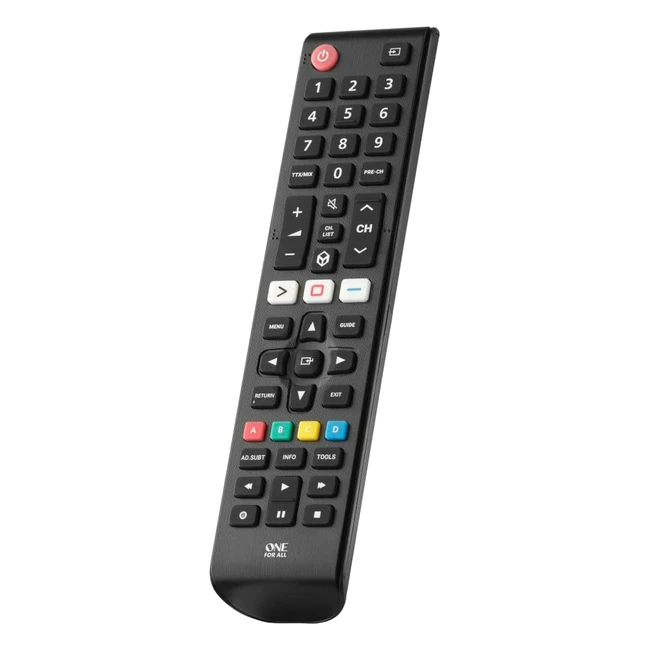 Mando a distancia de reemplazo para televisores Samsung - Control remoto universal - Negro