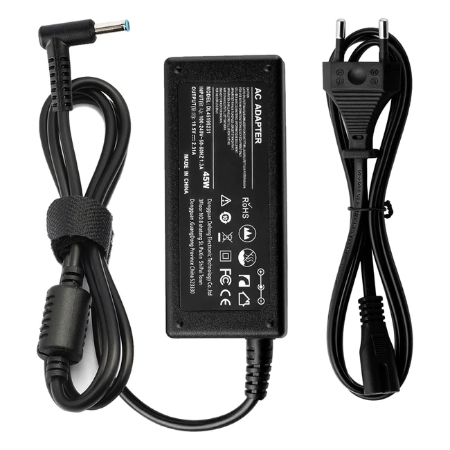 Caricabatterie HP Pavilion 45W 19.5V 2.31A AC Adapter - Probook, Stream, Spectre