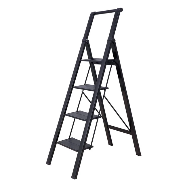 Escalera Aluminio Baoyouni 4 Peldaños Plegable Multifunción - ¡Envío Gratis!
