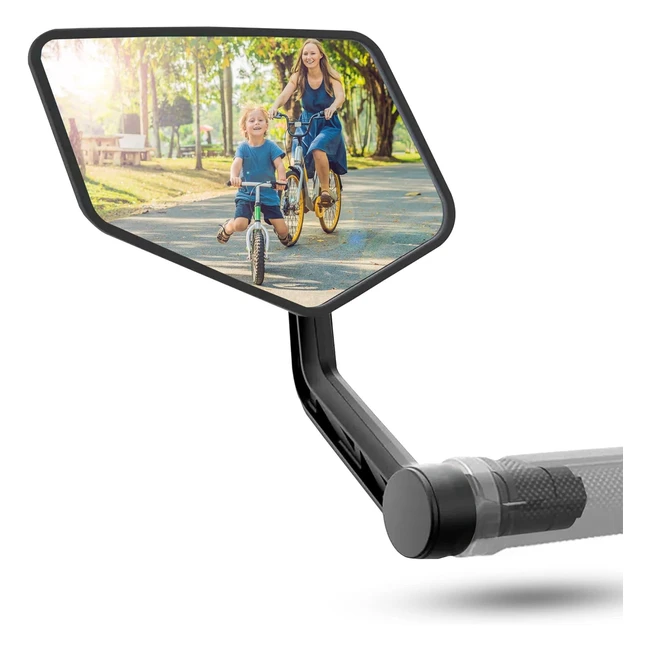 Rétroviseur vélo électrique Reezer - Haute visibilité, réglable 360°