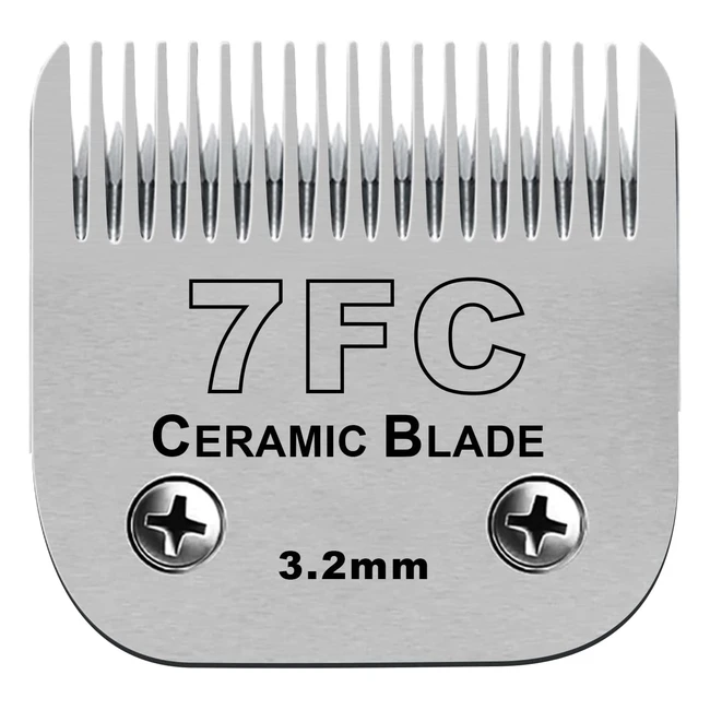 Lames amovibles en céramique pour tondeuse chien Moser 4550 Heiniger Andis Oster A5 Wahl KM série 7FC 18-32mm