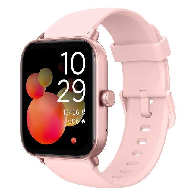 Montre Connectée Femme Toobur avec Alexa et Podomètre - 18 Smartwatch Sport, Répondre Appel et Cardiofréquencemètre - Étanche IP68 Natation - Compatible avec iPhone et Android