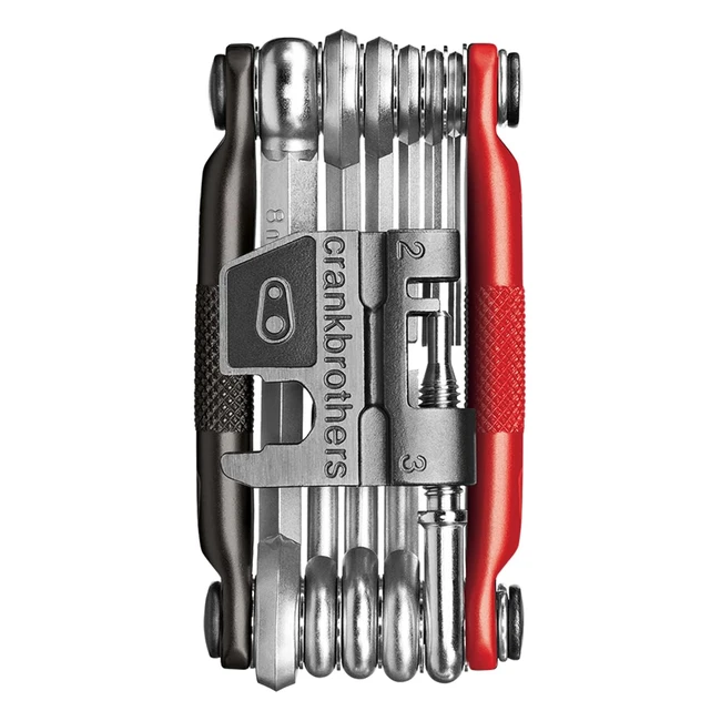 Multiherramienta Crank Brothers M17 Negrorojo - Destornilladores, Llaves Allen, Llave Torx y más
