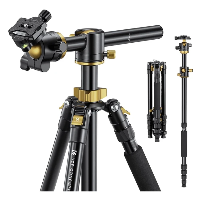 Treppiede Fotocamera170cm - KF Concept - Reflextreppiede Video Professionale - Carico 16kg