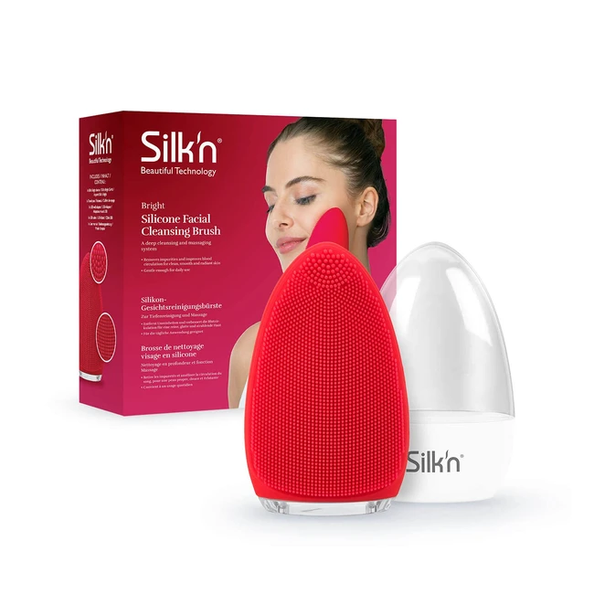 Silkn Bright Elektrische Gesichtsbürste - Tiefenreinigung, sanftes Peeling, wasserdicht - Amazon.de