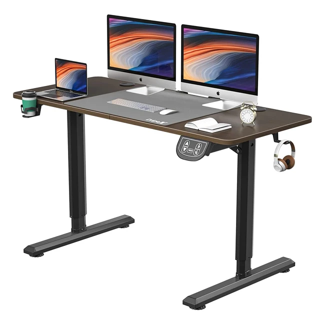 Escritorio Elevable Eléctrico Dripex 140x60 cm - Función de Memoria y Anticolisión