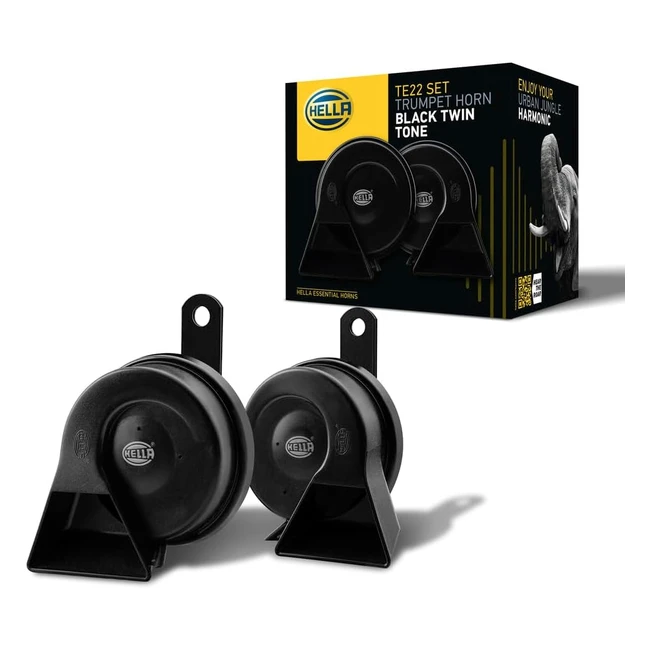 Tromba Elettrica Hella 3FH 007 728831 12V 110dB - Gamma Frequenze 400-500Hz