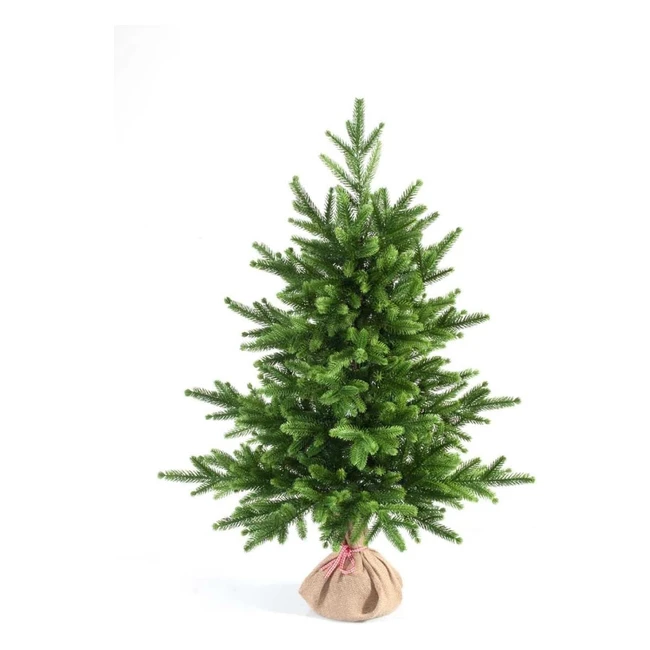 Albero di Natale Artificiale Evexmas Infinity 90cm - Verde Classico - Alta Qualità