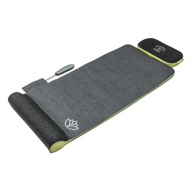 HoMedics Stretch Heated Mat - Yoga Inspired - 7 Air Chambers - 6 Auto Programs