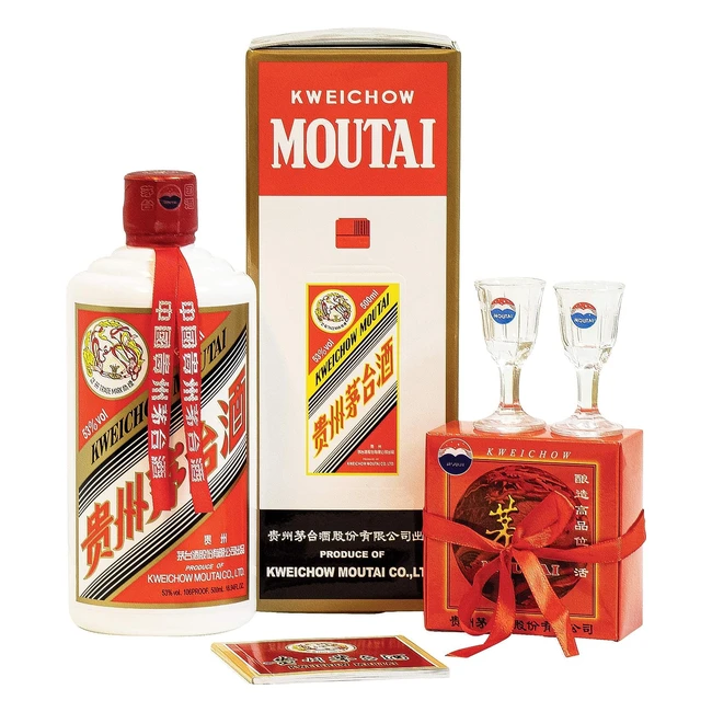 Kweichow Moutai Flying Fairy - Traditioneller chinesischer Baijiu mit komplexen Aromen und charaktervollem Abgang