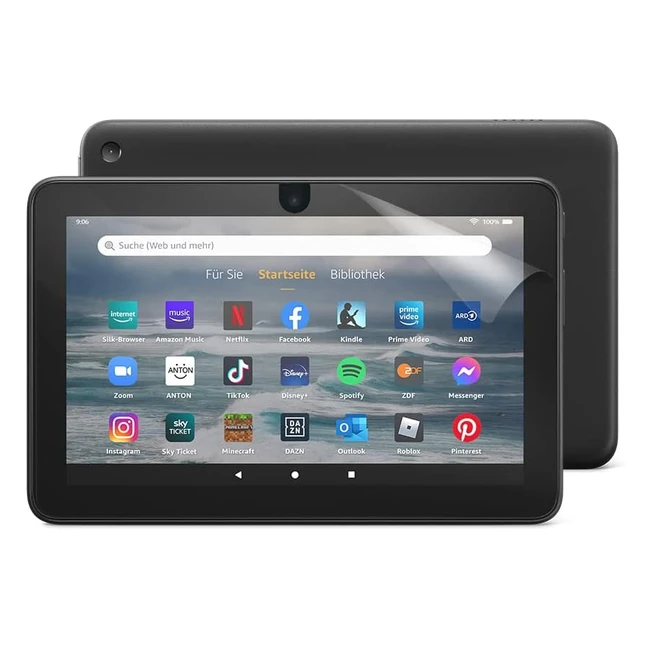 NUPRO Displayschutzfolie fr Amazon Fire 7 Tablet 12 Generation 2022 - Doppelp