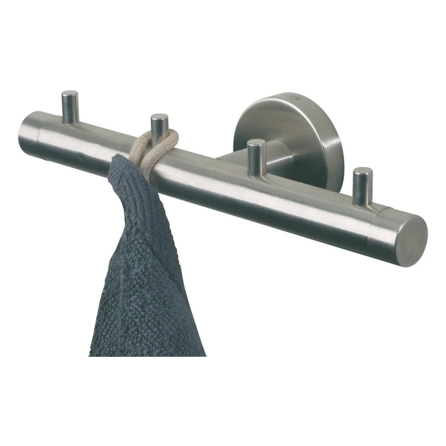 Barre de douche Tiger Boston en acier inoxydable brossé - Fixations invisibles